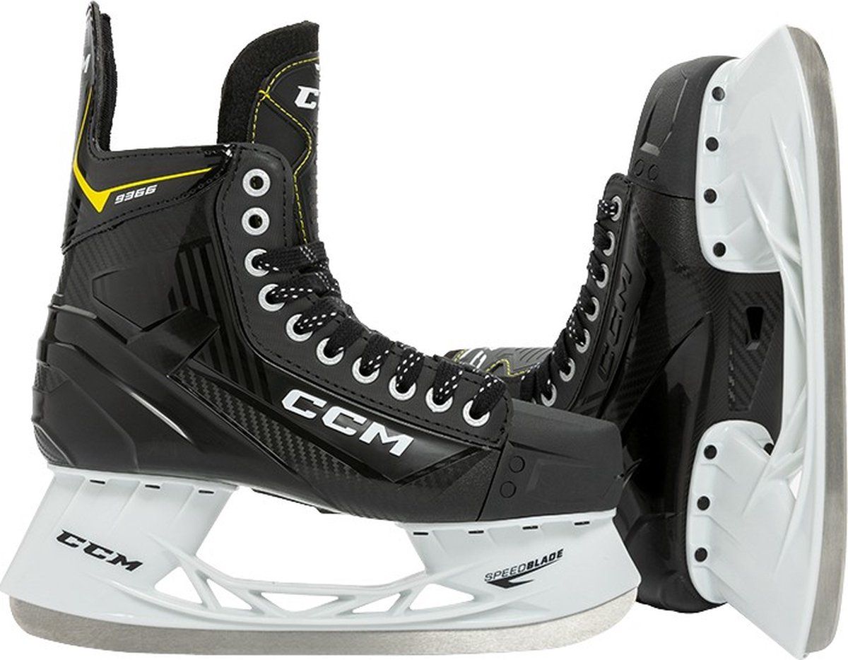 Ccm Tacks 9366 - IJshockeyschaatsen - Stijfheid Prestatie Index 125 - Zwart