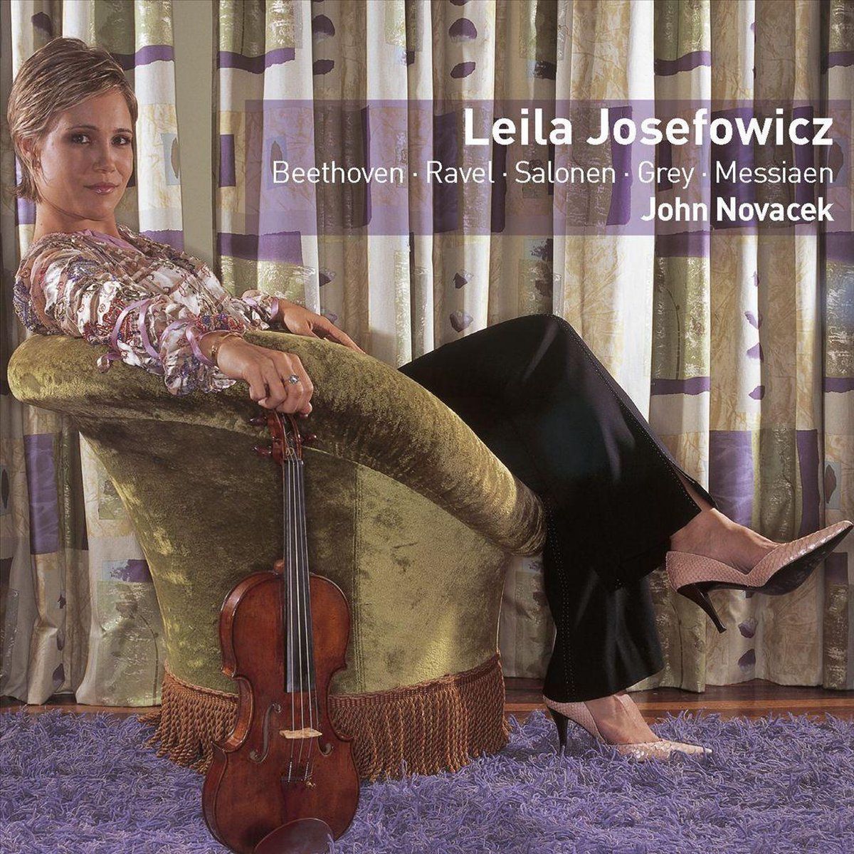 Leila Josefowich - CD - Klassieke muziek - Speelduur 85:47 (2 stuks)