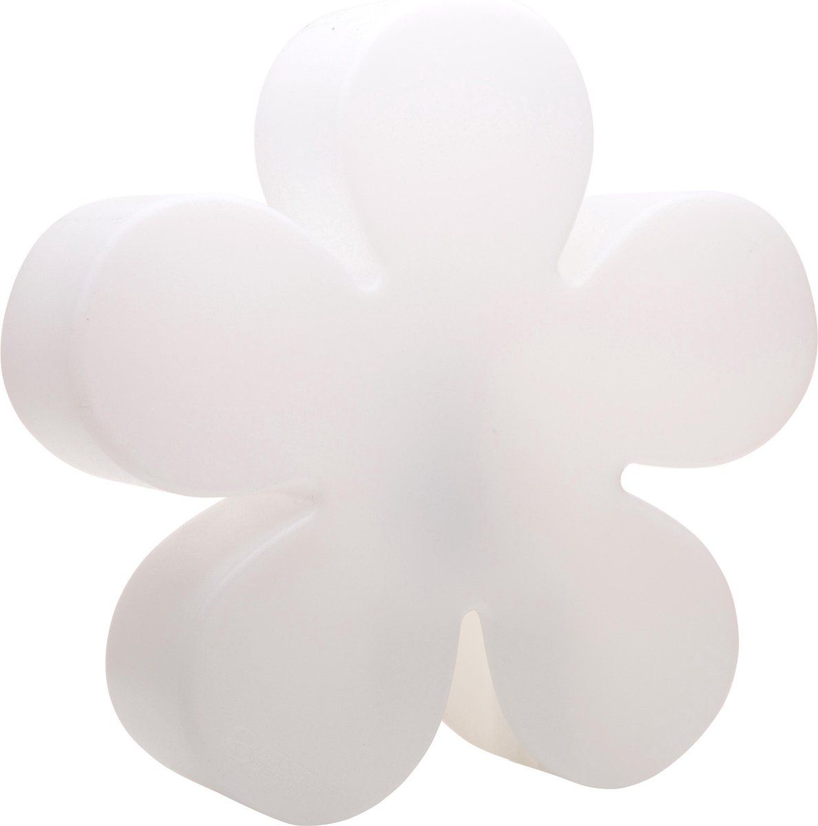 8 Seasons - Shining Flower - Design LED Bloem - RGB - Wit - 40 cm - Binnen / Buiten