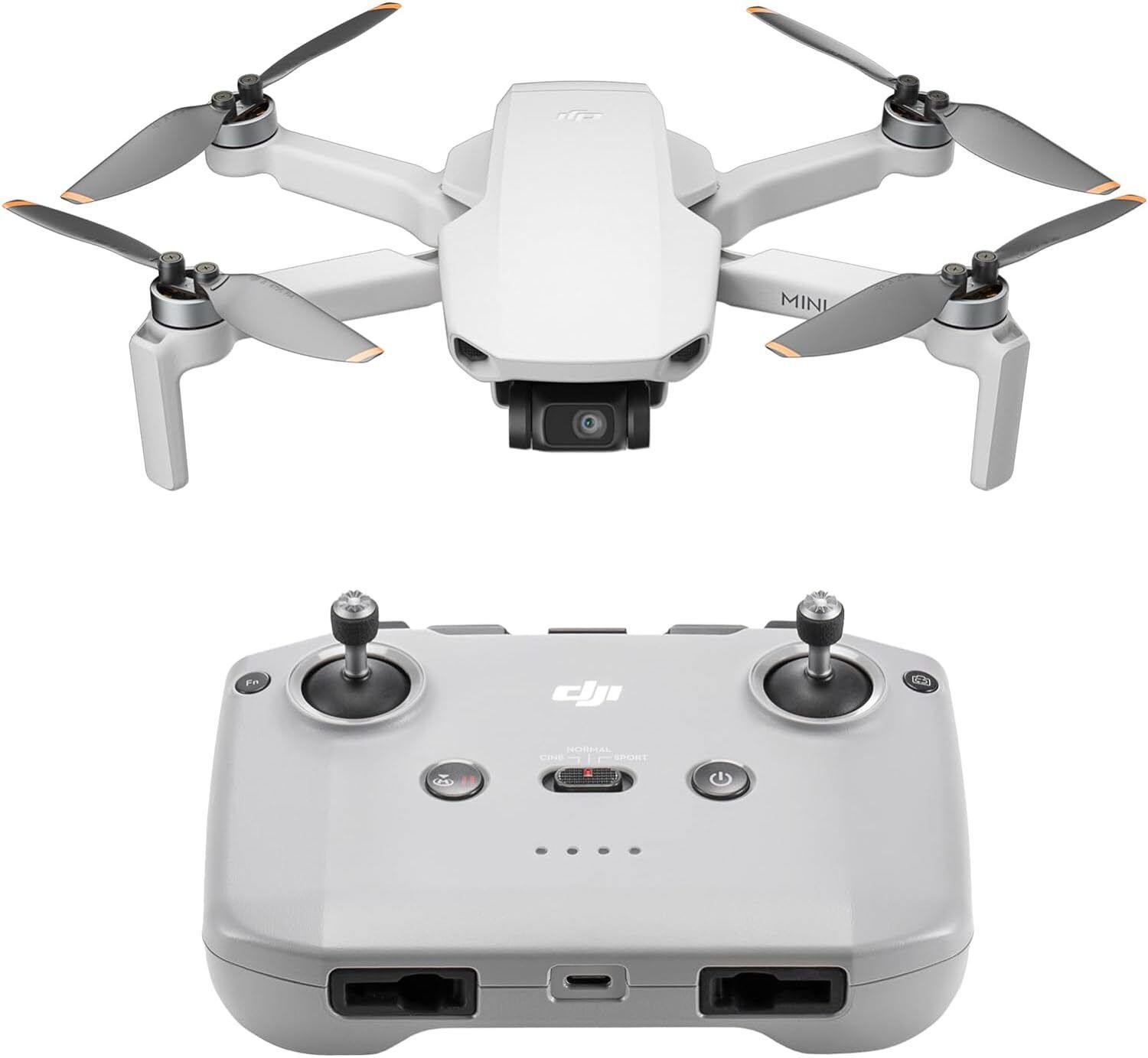 DJI Mini 4K - Drone - 12 MP camera 4K videoresolutie - Grijs