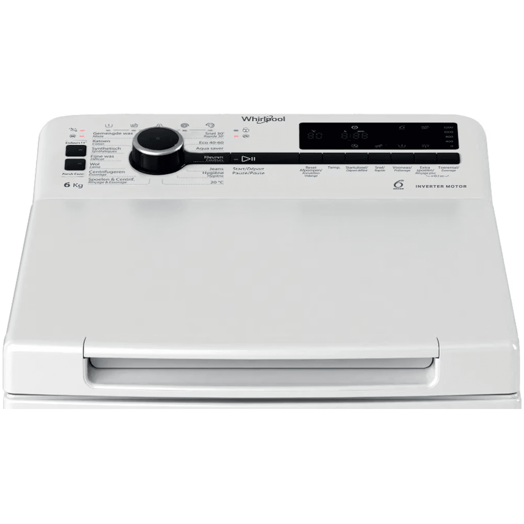 WHIRLPOOL TDLR6261BSBE - Bovenlader wasautomaat - 6 kg vulgewicht - 14 programma's refurbished, photo 4
