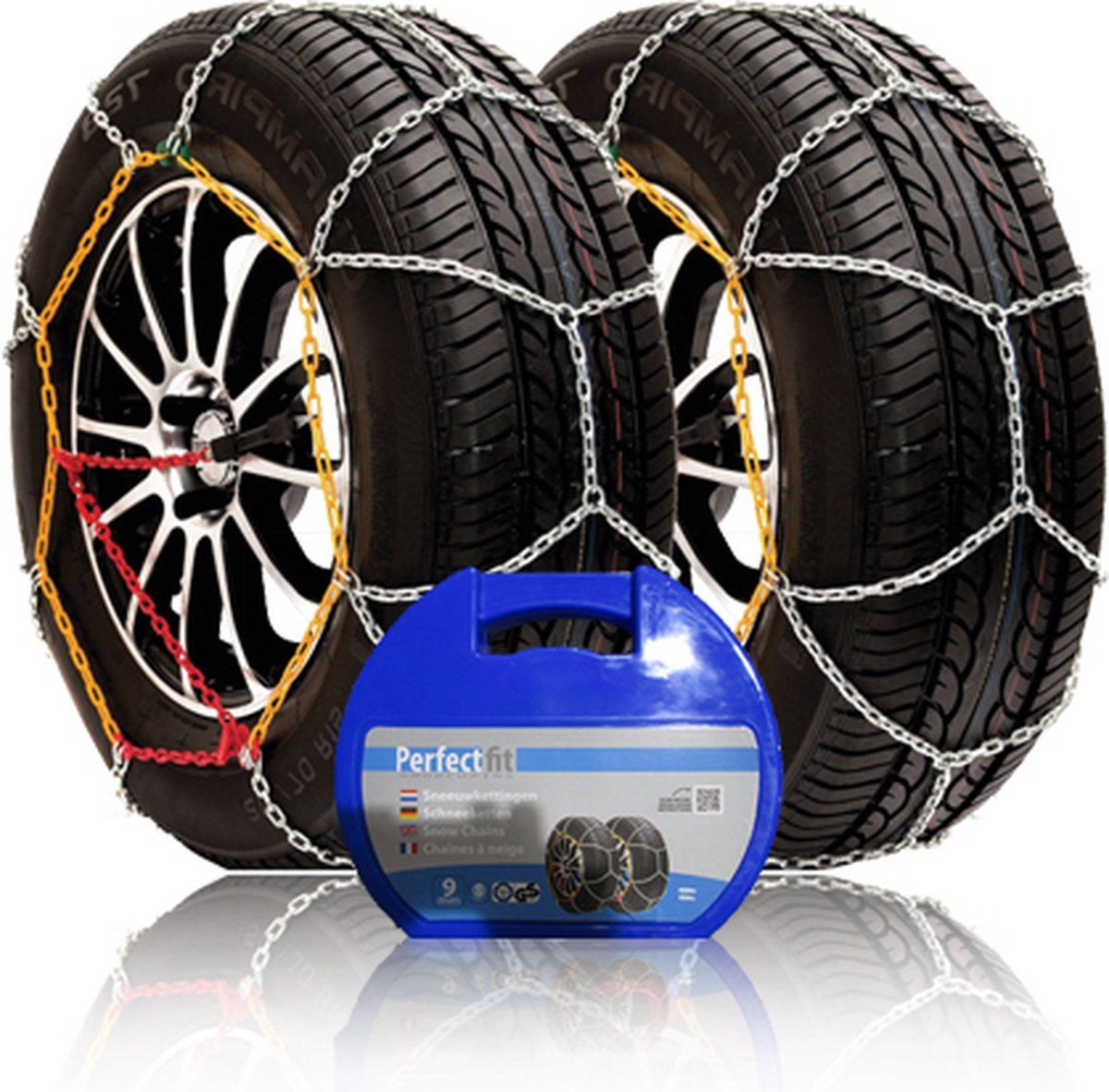 Perfect Fit KN-serie - Sneeuwkettingen - 9mm - 215/50R18 (2 stuks)