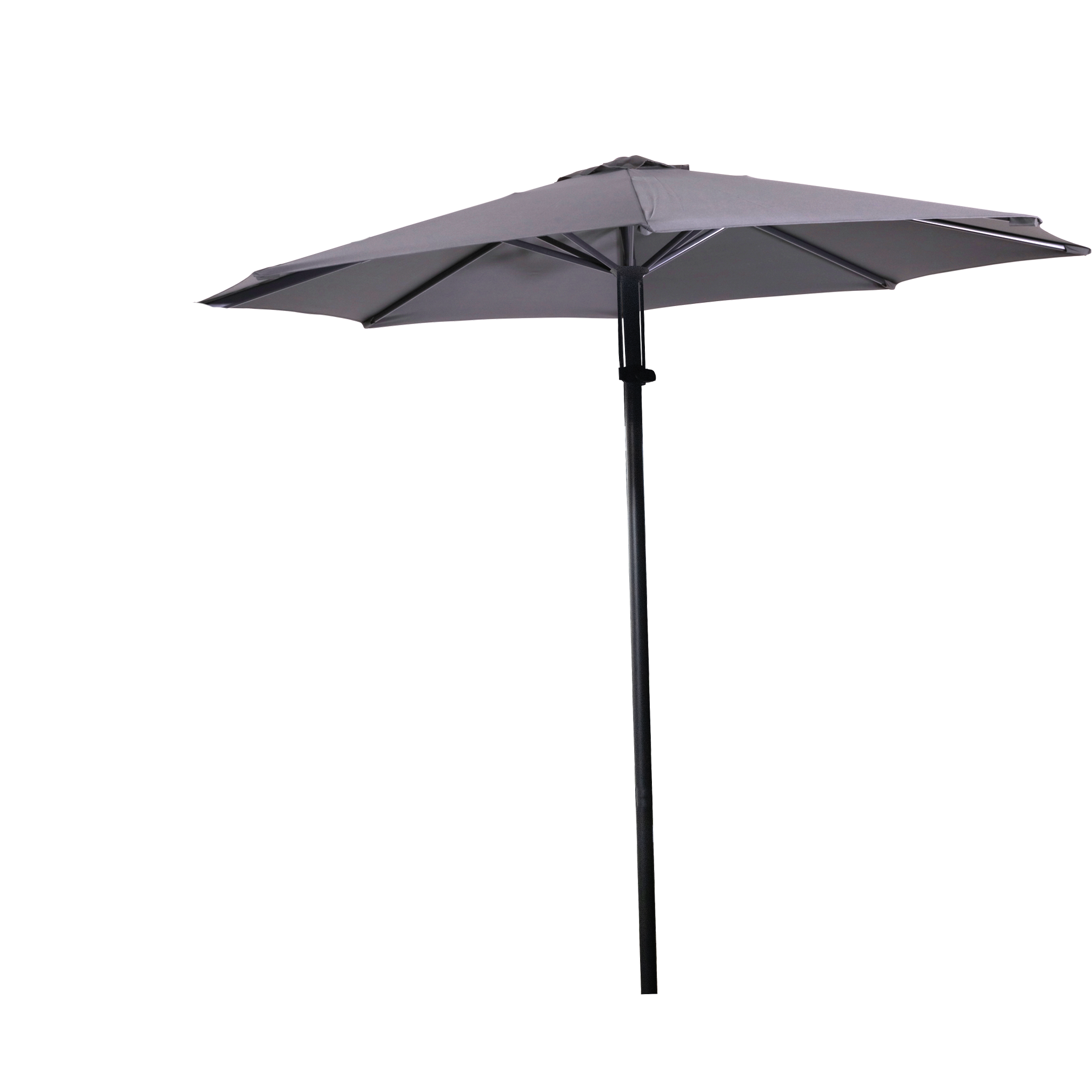 Merkloos Push-up Parasol Libra GrijsØ3mtr