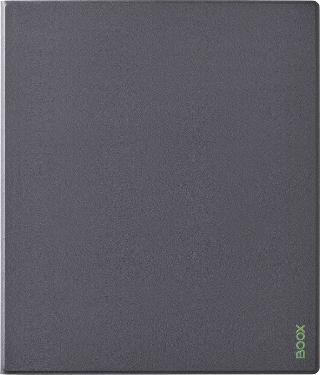Boox Note Max/Tab X C - Luxe Magnetische Standcover - Vegan Leer - Zwart