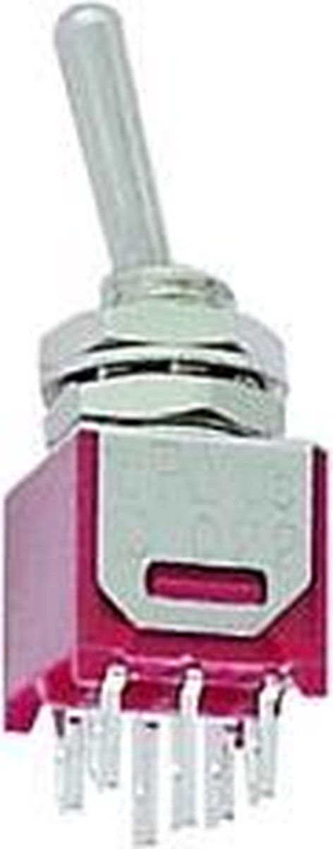 VERTICALE SUBMINIATUUR TUIMELSCHAKELAAR DPDT ON-ON (TS-5)