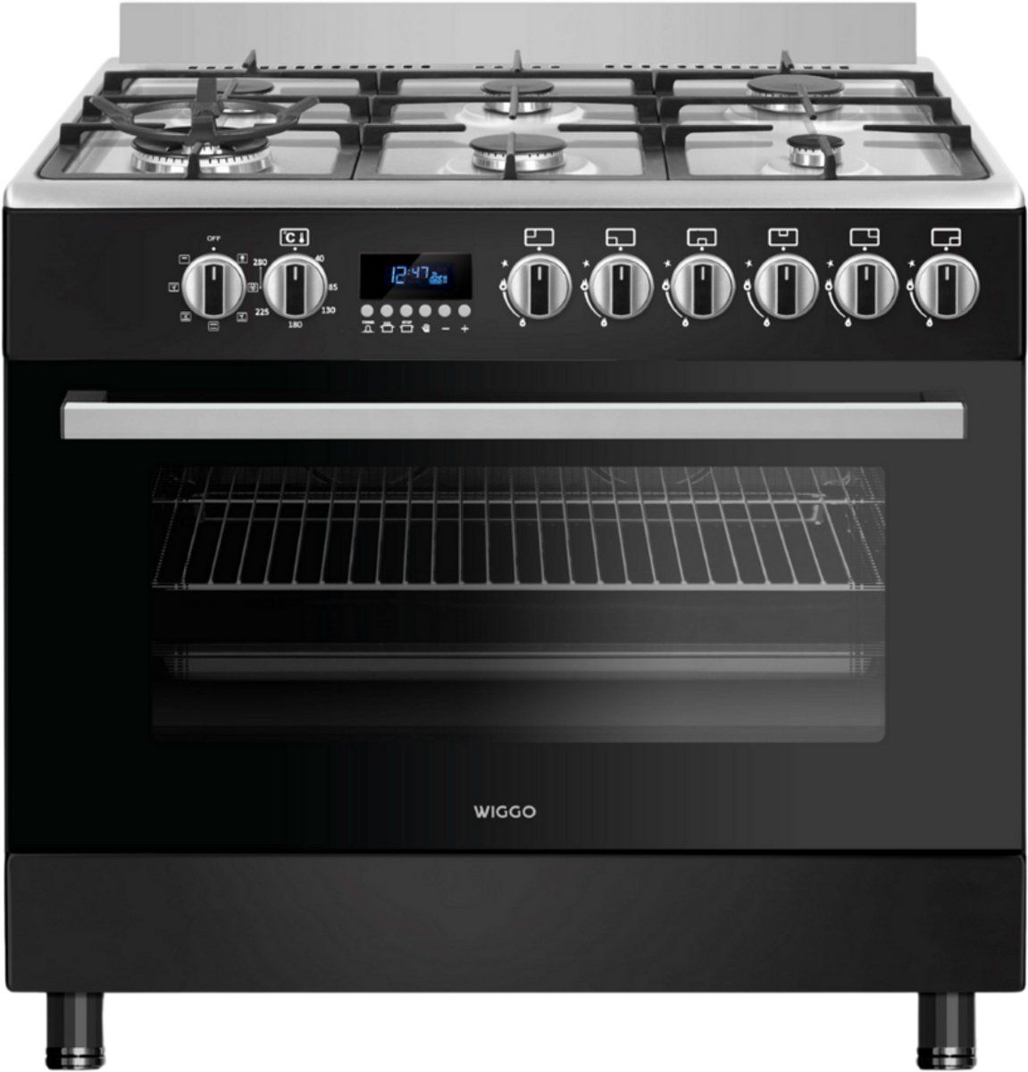 Zwart, Roestvrijstaal