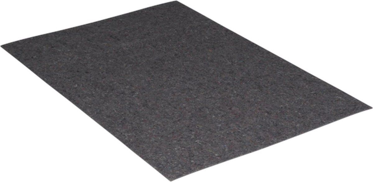 PrimaCover Viltplaat 80x120cm - Zwaar Belastbaar - 100% Dampopen - Grijs