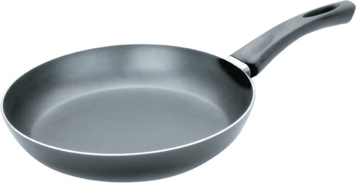 Ibili Indubasic - Koekenpan - 14cm - Dubbele Anti-aanbaklaag - Zwart