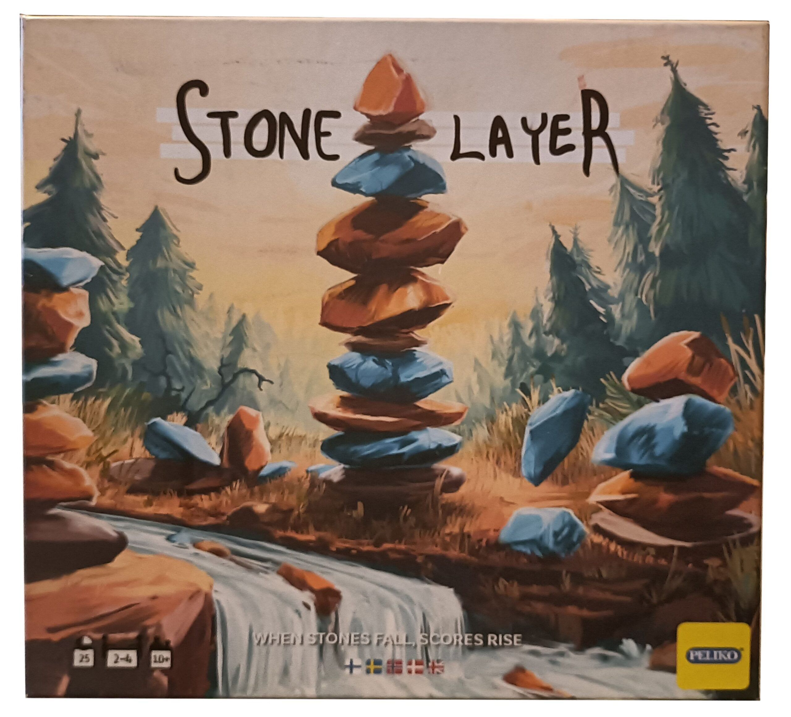 Henmar Games Stone Layer - Bordspel - Bouw Op Gezamenlijke Stapels