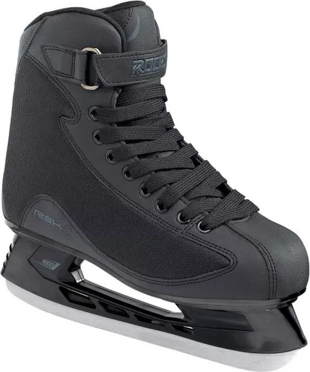Roces Rsk 2 - IJshockeyschaatsen - Verstevigde Enkelschacht - Zwart - Maat 42
