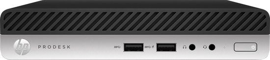 HP ProDesk 400 G5 Mini - Desktop PC - Intel Core i3-9100T 3,1 GHz - 8 GB RAM - 256 GB SSD refurbished, photo 2