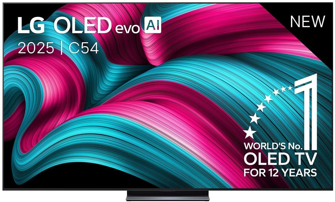 LG OLED evo C54 - Ultra HD TV - 4K 144Hz - Zwart (83")