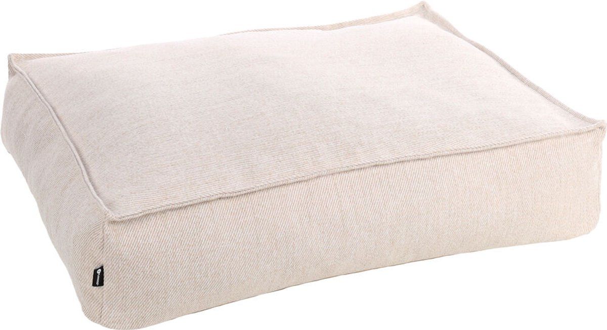 Flamingo Baldar - Orthopedisch Hondenkussen - Memory Foam - 80 X 60 X 18 Cm - Beige