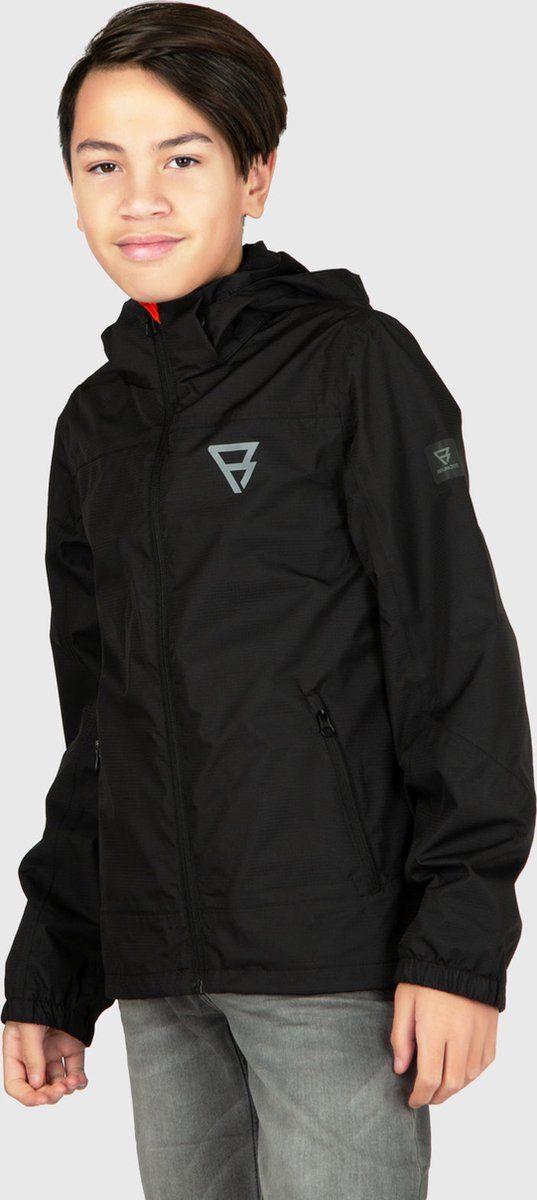 Brunotti Weyly - Regenjack - 10K waterdicht 8K ademend - Zwart (164)