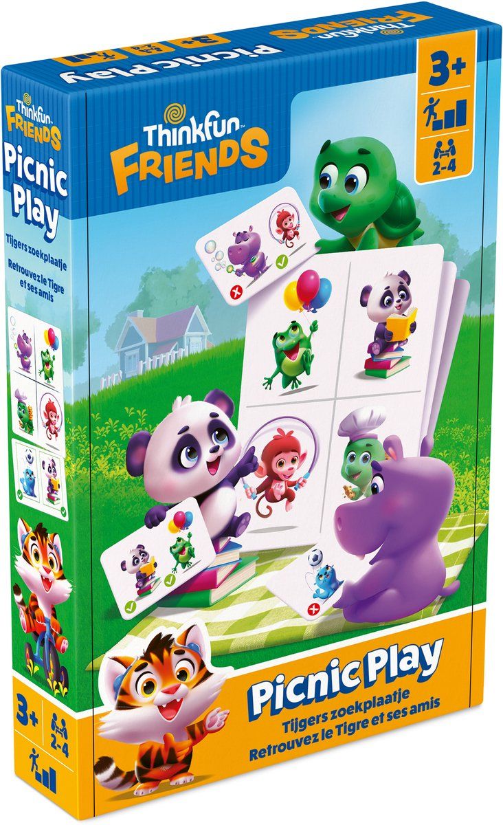 Ravensburger ThinkFun Friends - Denkspel - Tia Tijger en vrienden (7-99 jaar)