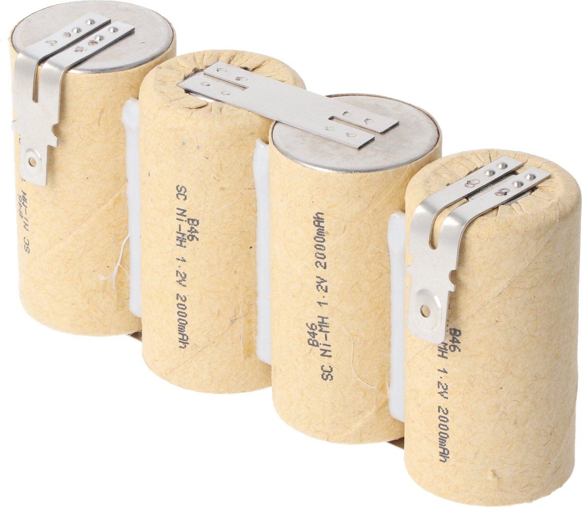 vileda Ultramat Electro System oplaadbare batterij van AccuCell met 4,8 volt 2000 mAh