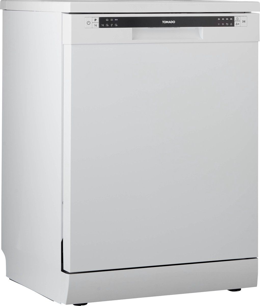 TOMADO TDW6001W - Vaatwasser - 14 couverts - 6 programma's - Wit