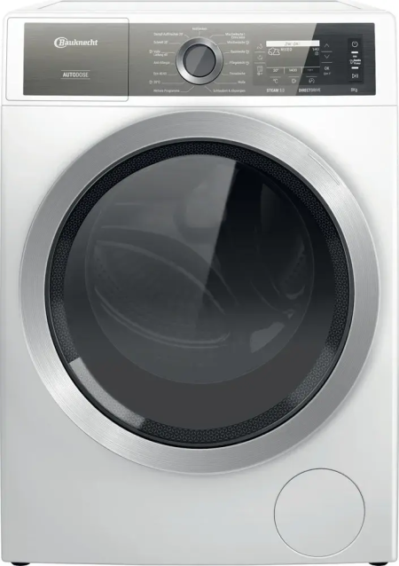 Bauknecht B8X 89ADE SILENCE DE - Wasmachine - 8 kg - 1400 tpm - Energieklasse A - Wit