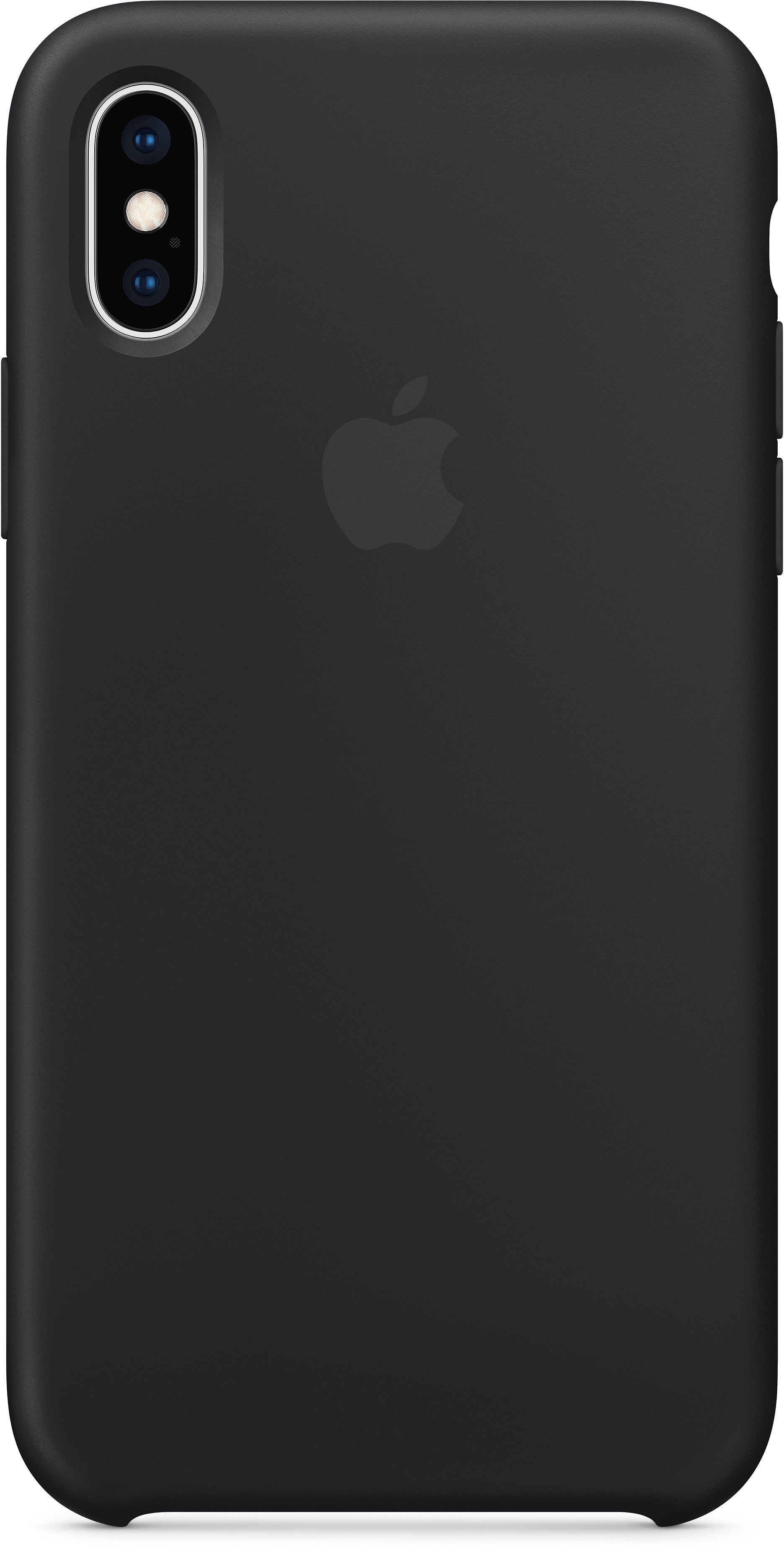 Apple MRW72ZM/A - Soft case - Siliconen - Zwart