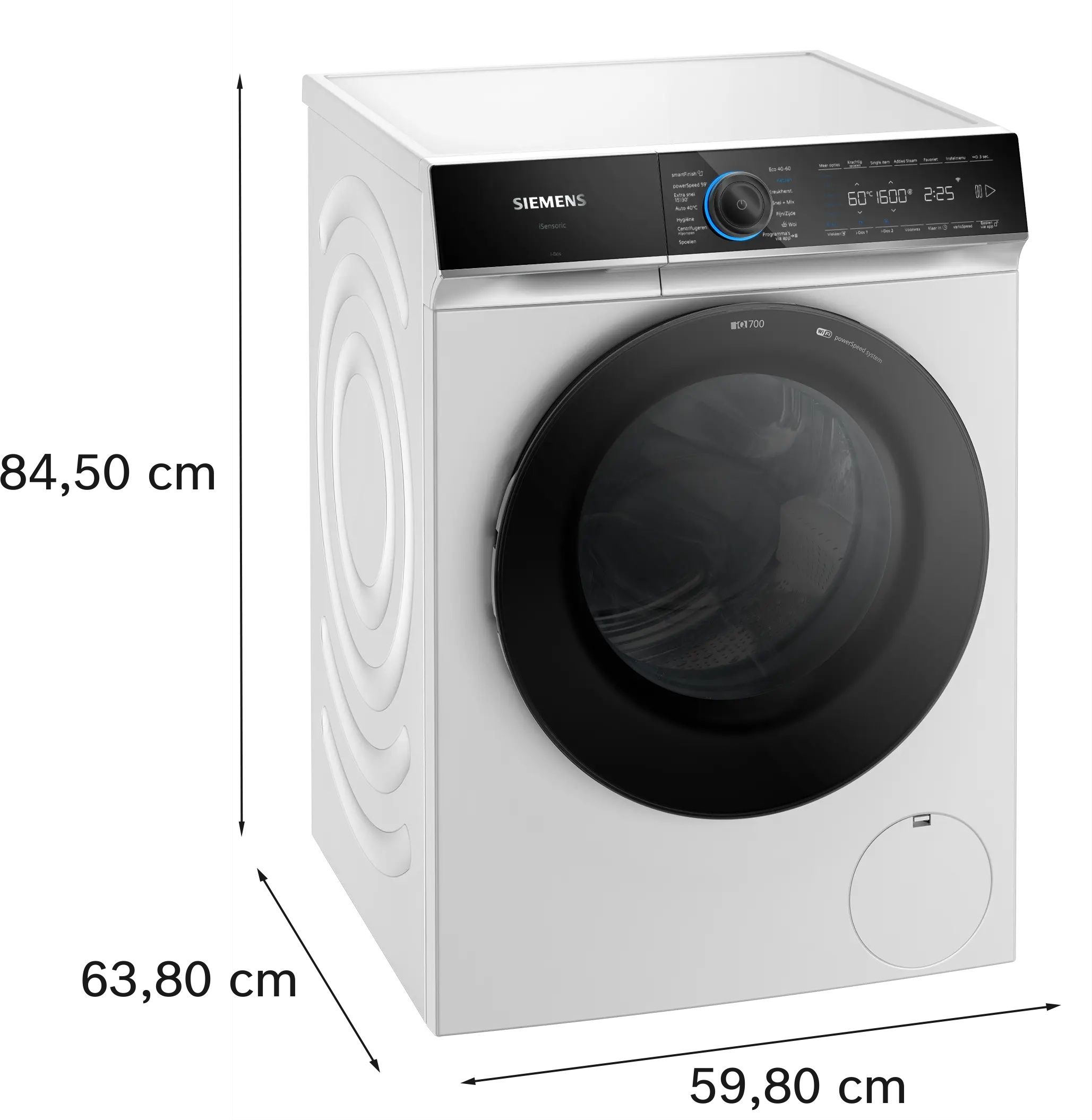 Siemens iQ700 WG66B2ABNL - Wasmachine - 11kg - 1600 rpm - A refurbished, photo 3