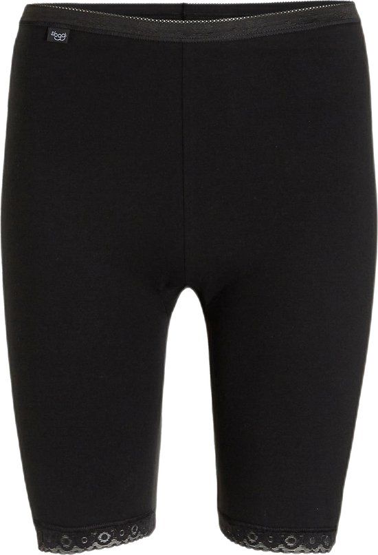 Sloggi Basic+ - Dames Short Lange Pijp - Onzichtbaar Onder Kleding - Zwart
