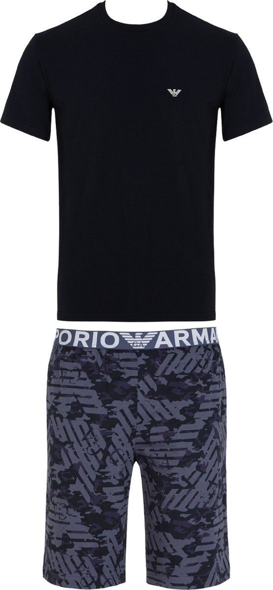Emporio Armani - Pyjama - Maat S - Navy Camou