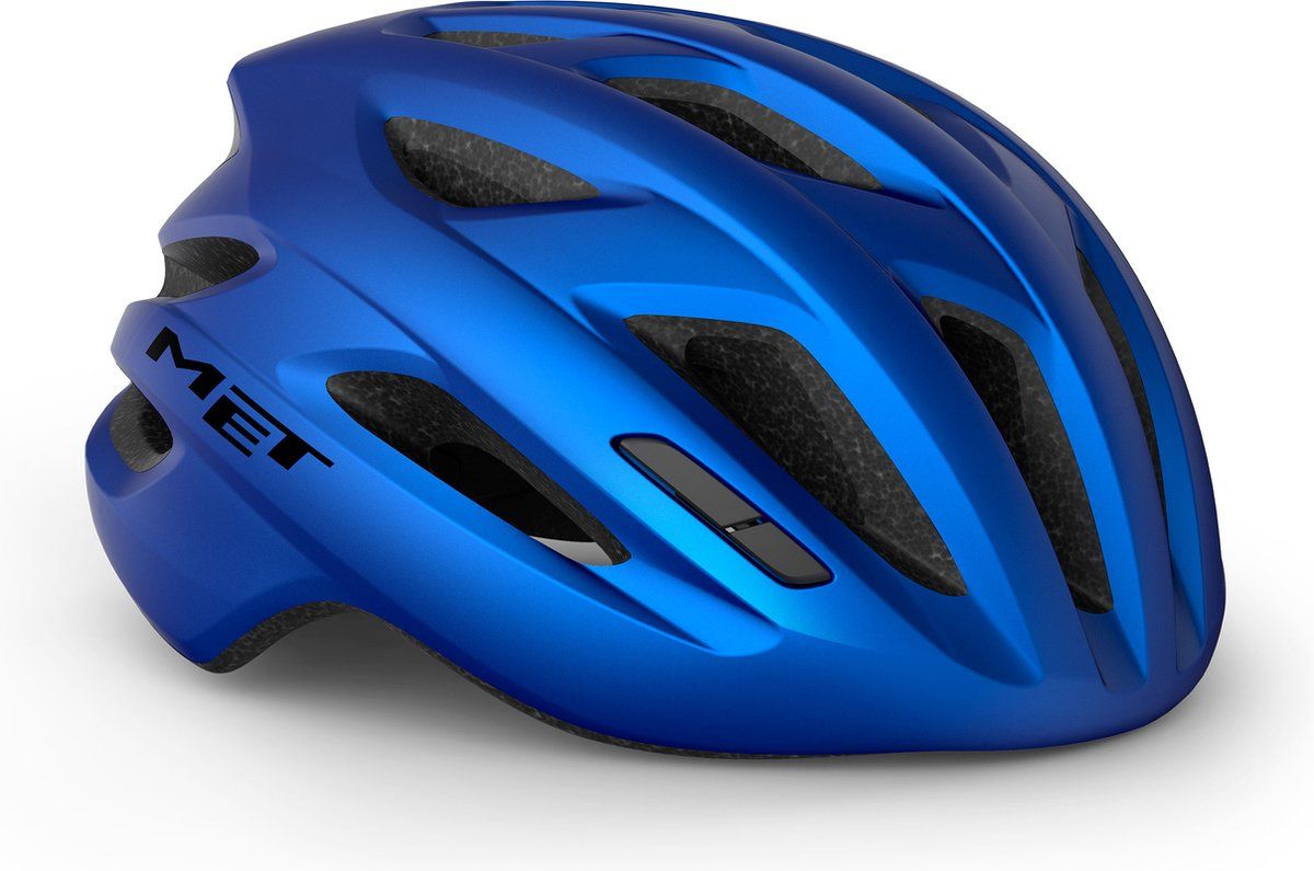 Met Idolo - Fietshelm - Xl - Geïntegreerd Led-licht - Blue Metallic Matt