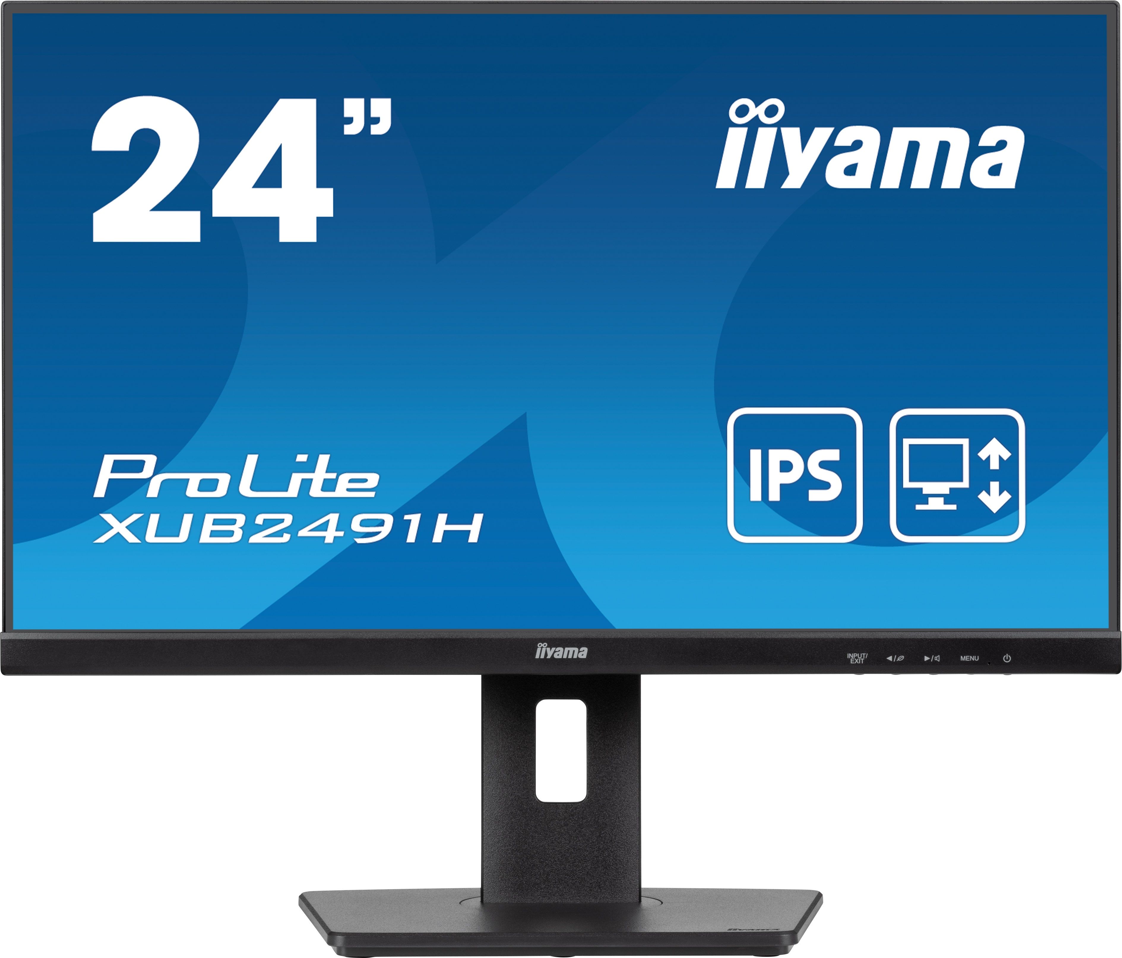 Iiyama ProLite XUB2491H-B1 - 24"IPS Monitor - 100Hz verversingssnelheid - Zwart