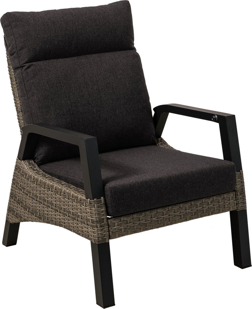 Les Loungestoel Treviso Brick - Bruin