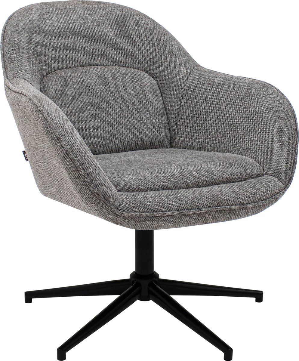 Kick Draaifauteuil Lux - Donkergrijs