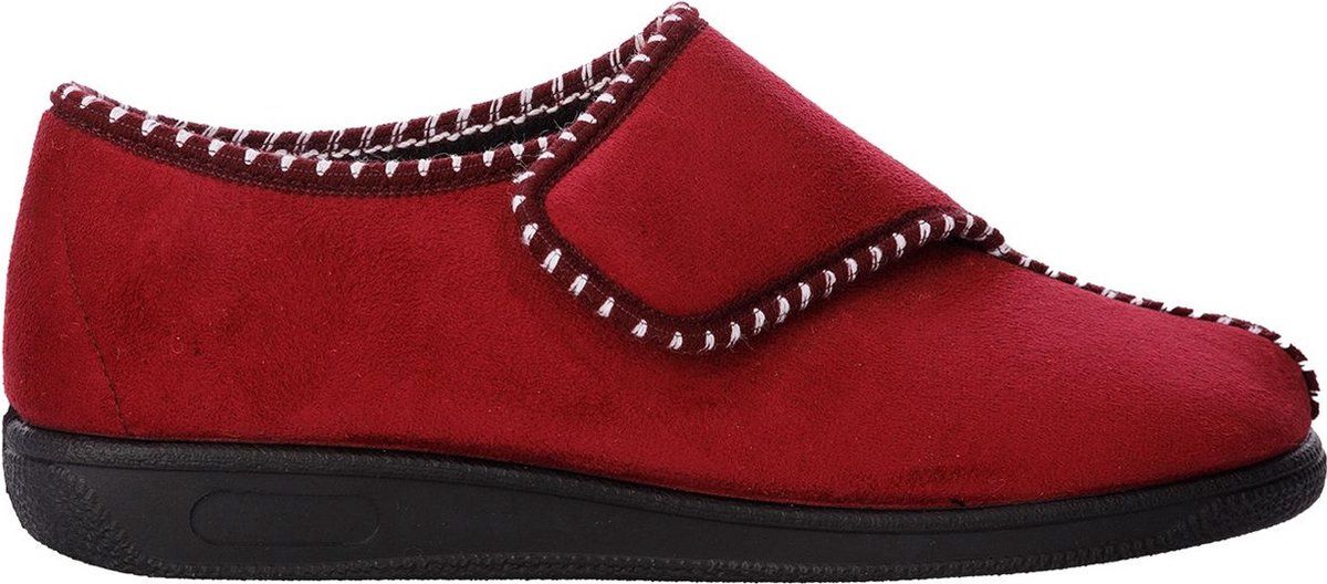 Msf Pantoffel - Rood - Maat 39 - Laag Damesmodel - Wasmachinewasbaar