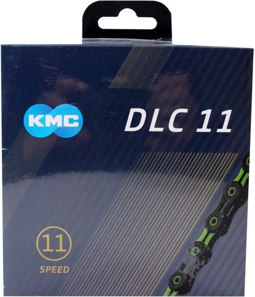 Kmc X11 Dlc Fietsketting 11 Speed - Zwart/Groen