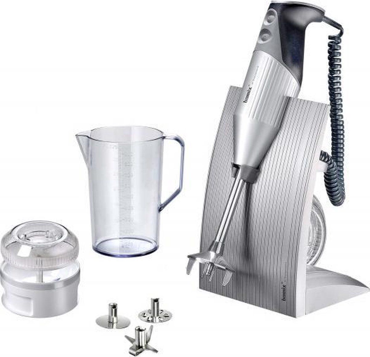 Bamix SwissLine M200 - Staafmixer - 200 W - Zilver