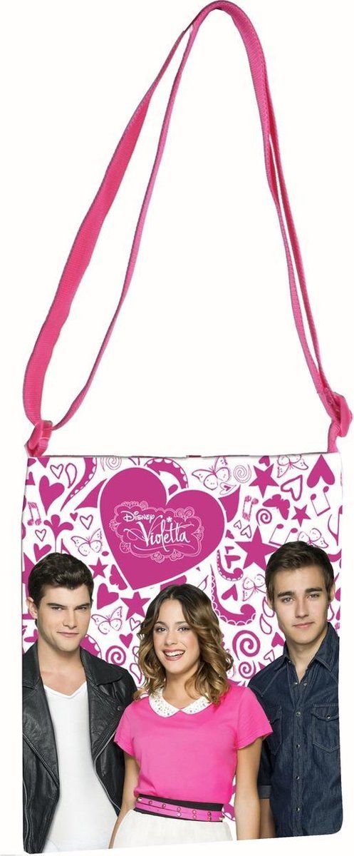 Disney Violetta - Schoudertas - Dierenprint - Roze