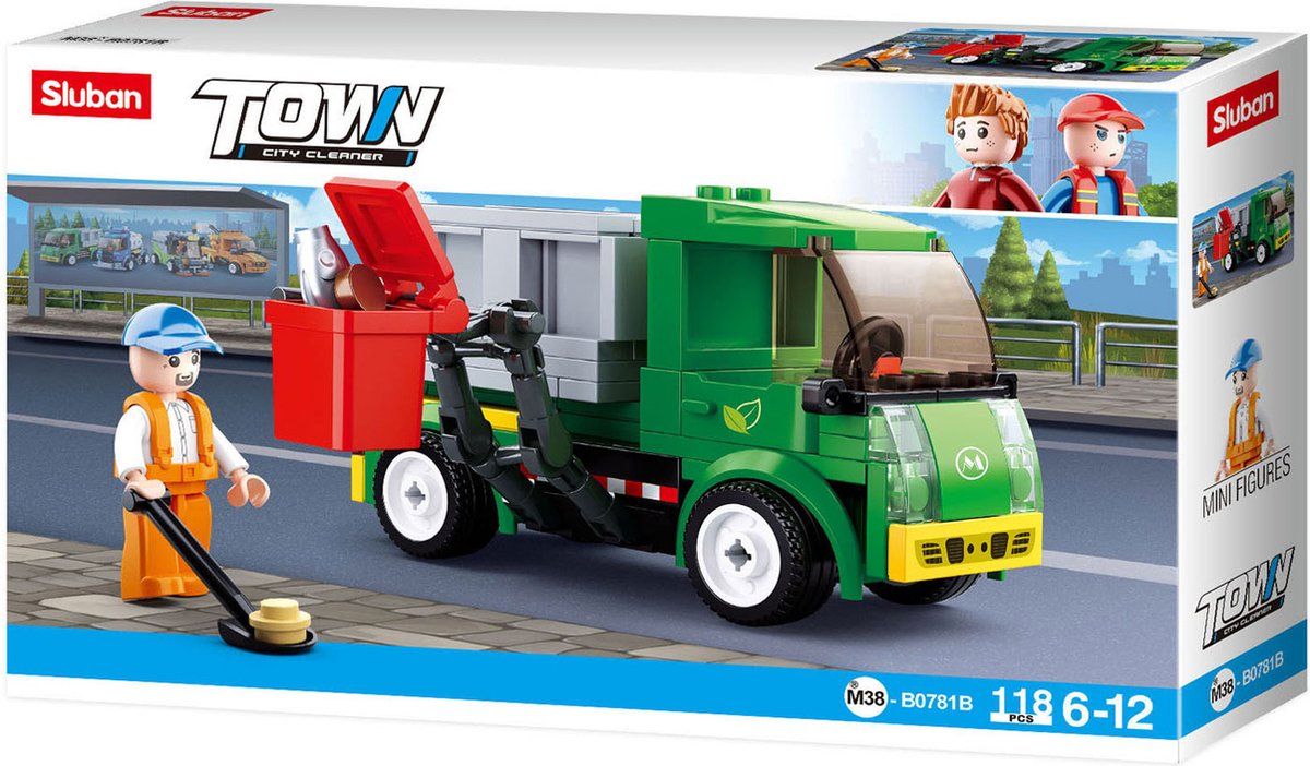 Sluban Town - Vuilniswagen