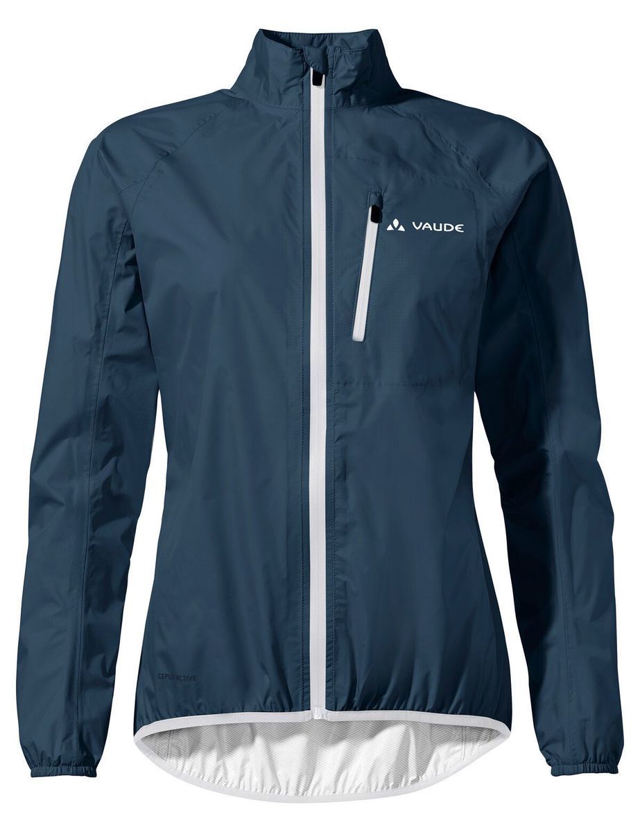 Vaude Drop Iii - Regenjack Dames - Waterdicht En Ademend - Blauw
