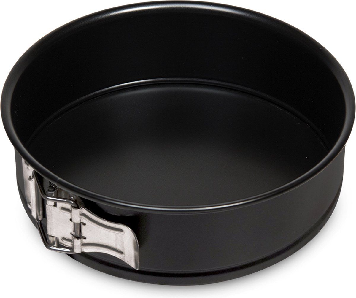 Basic Culinair - Springvorm - 20 Cm - Antikleeflaag - Pfas Vrij - Zwart