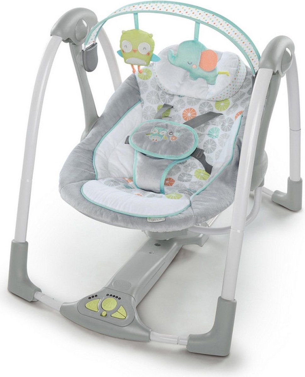 Bb Kids Bright Starts Bs 10247 - Babyschommel - 5 Schudsnelheden 8 Melodieën - Multi