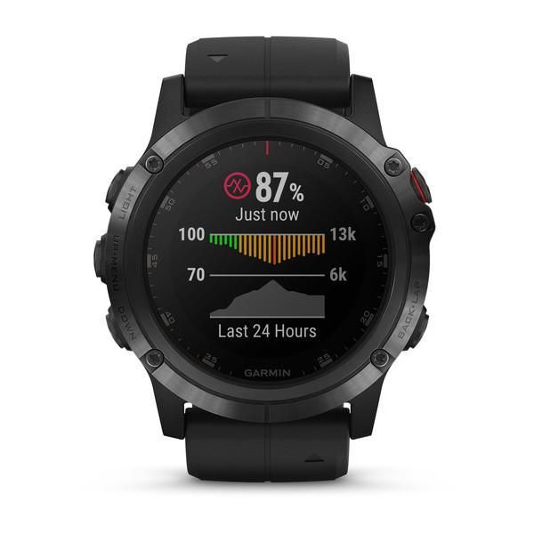 Garmin Fenix 5X Plus Bluetooth 51 mm - Zwart refurbished, photo 2