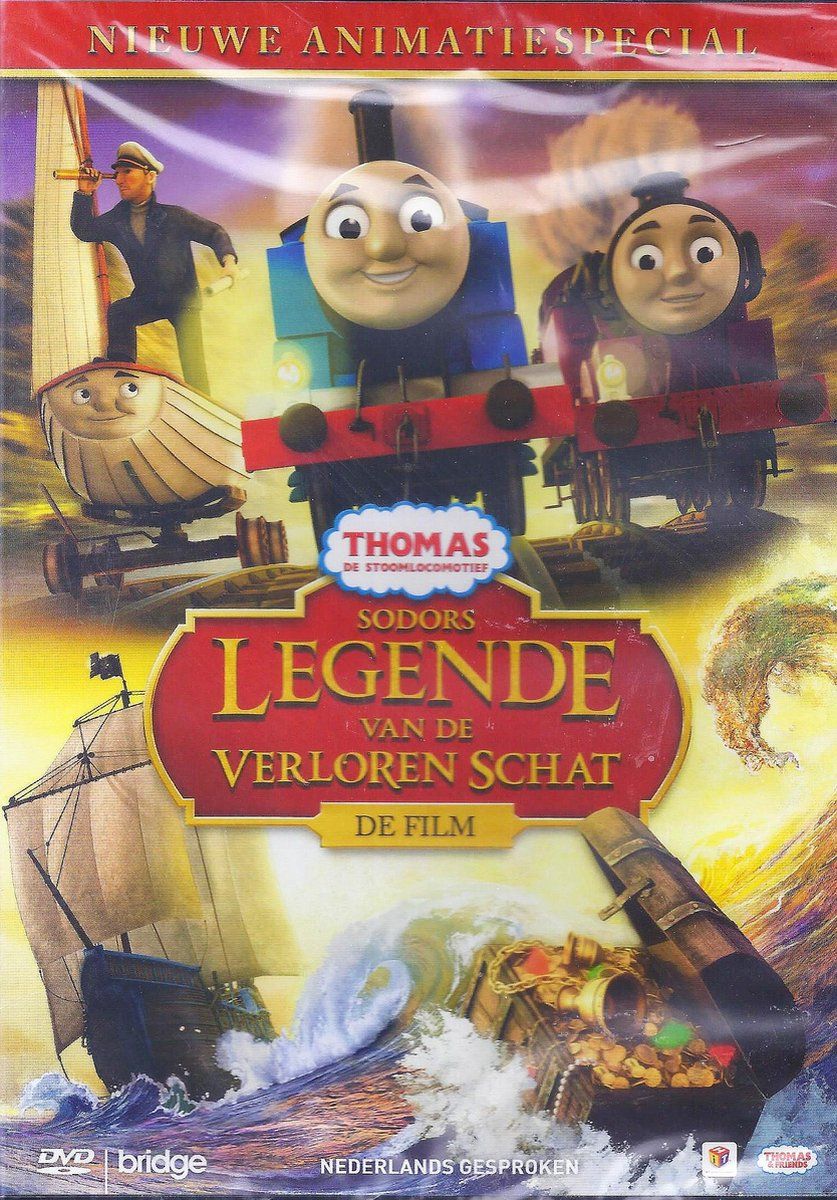 Onbekend Thomas De Stoomlocomotief - Legende Van De Verloren Schat - Dvd (8711983964143)