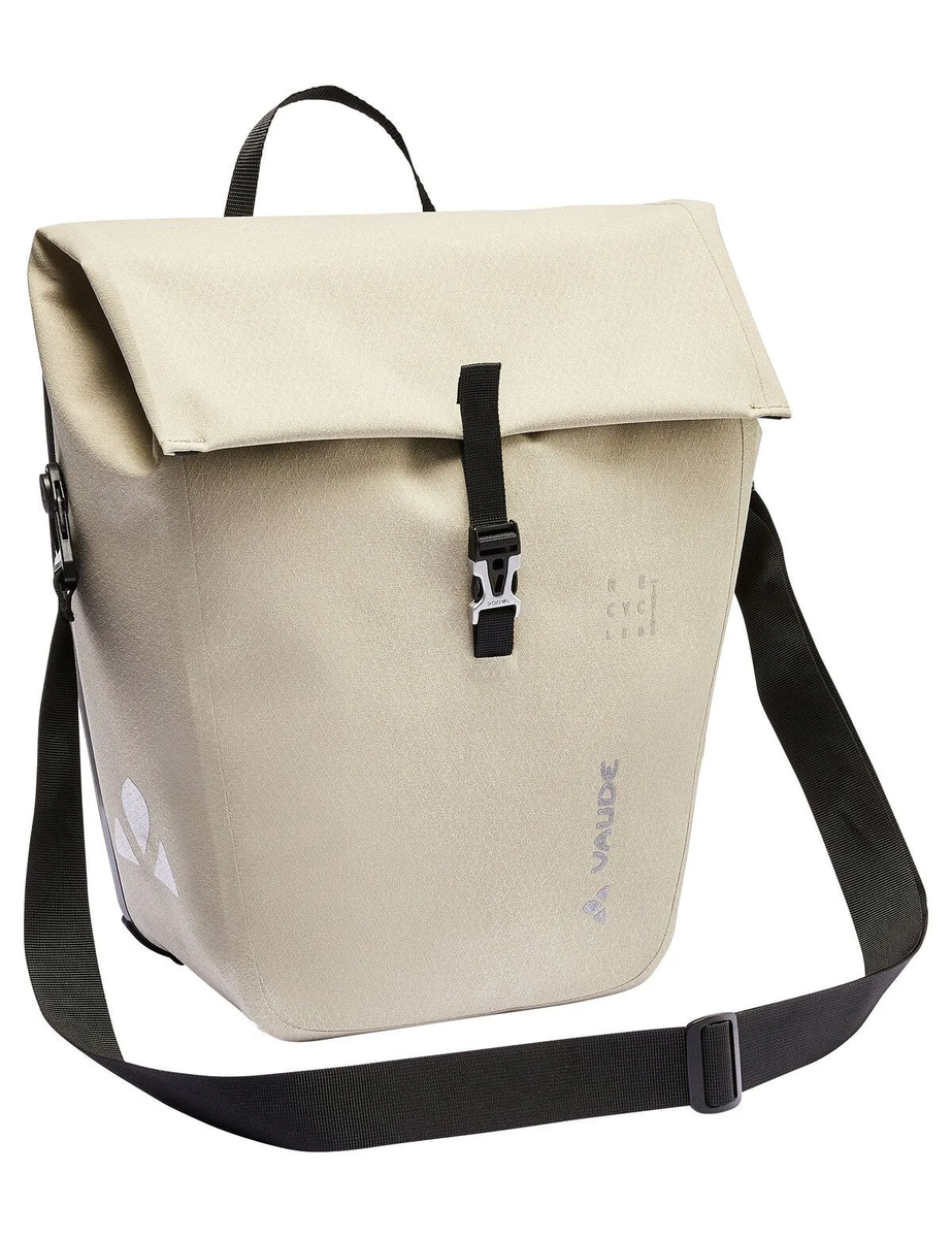 Vaude ReCycle Pro - Enkele Fietstas - Waterdicht Gelast - Beige