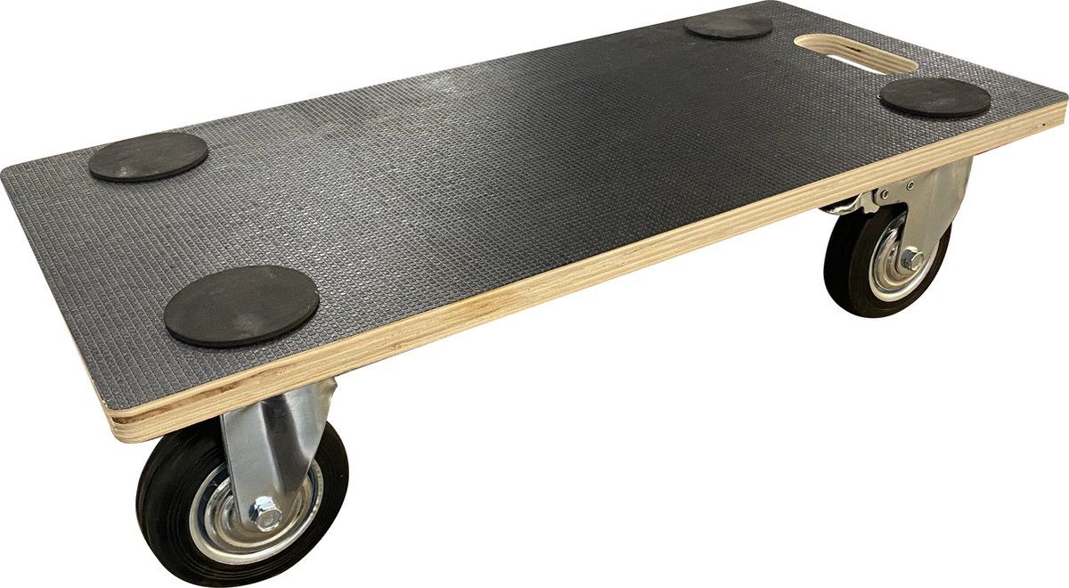 T4all Transporthulp - Meubelroller - Hondje / Trolley - 58x30cm - 400kg Draagkracht