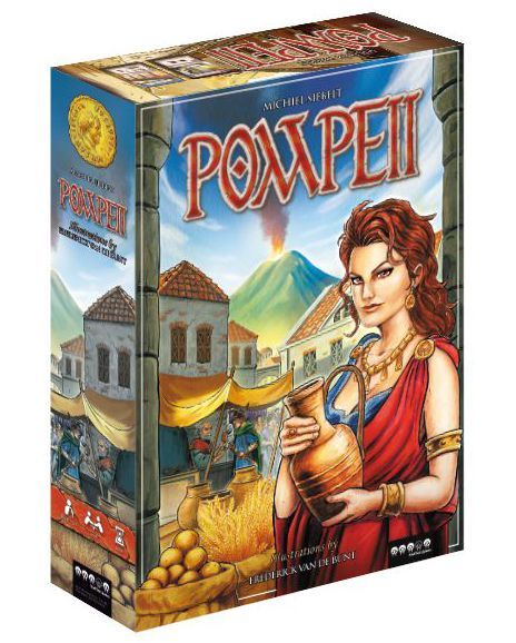 Merkloos Pompeii Bordspel En / Nl / De / Fr