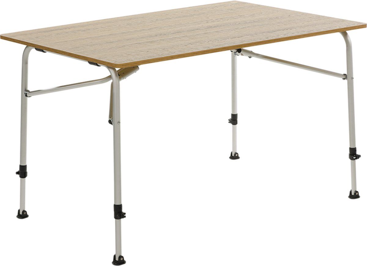Travellife Sorrento - Campingtafel - Kras- En Hittebestendig Tot 120°C - Bruin 100x70 Cm