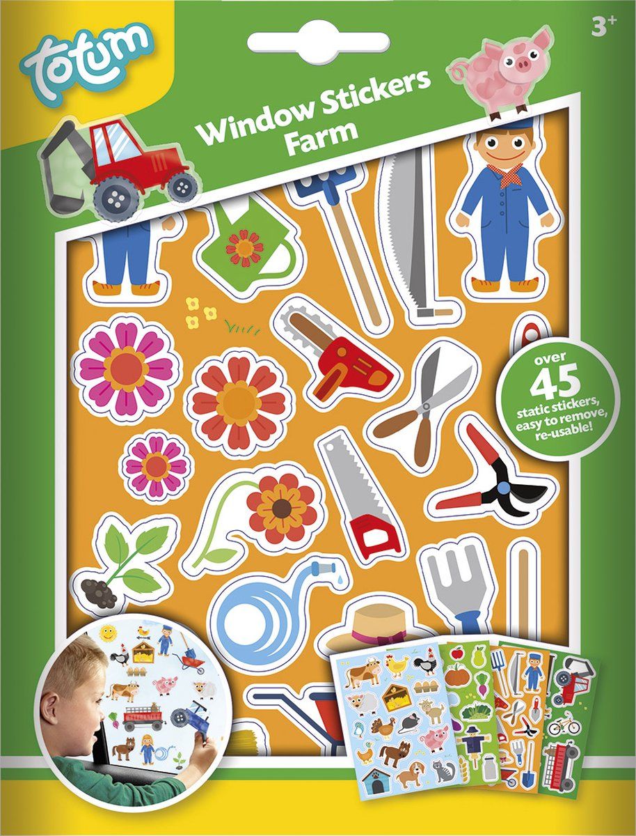 Boerderij dieren en voertuigen