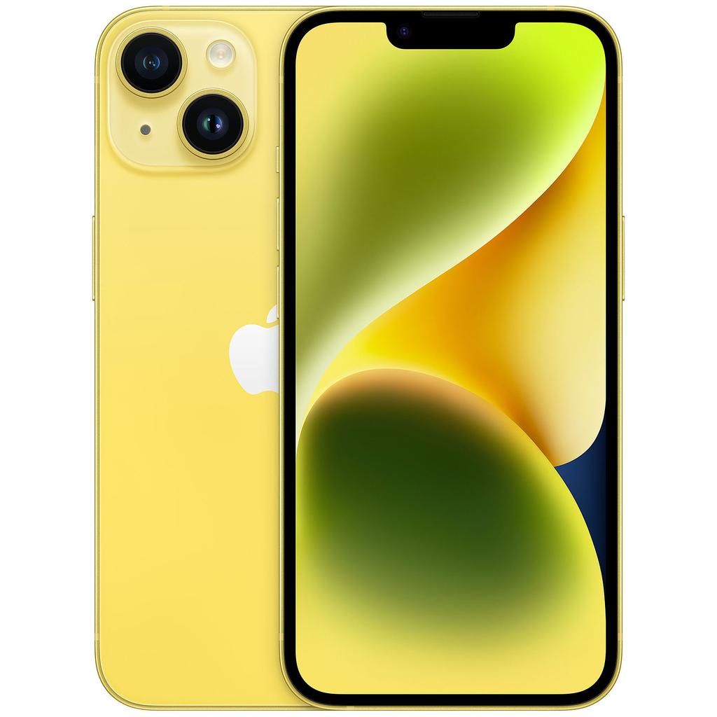 Apple iPhone 14 - Geel - 512 GB - Fysieke simkaart + eSIM