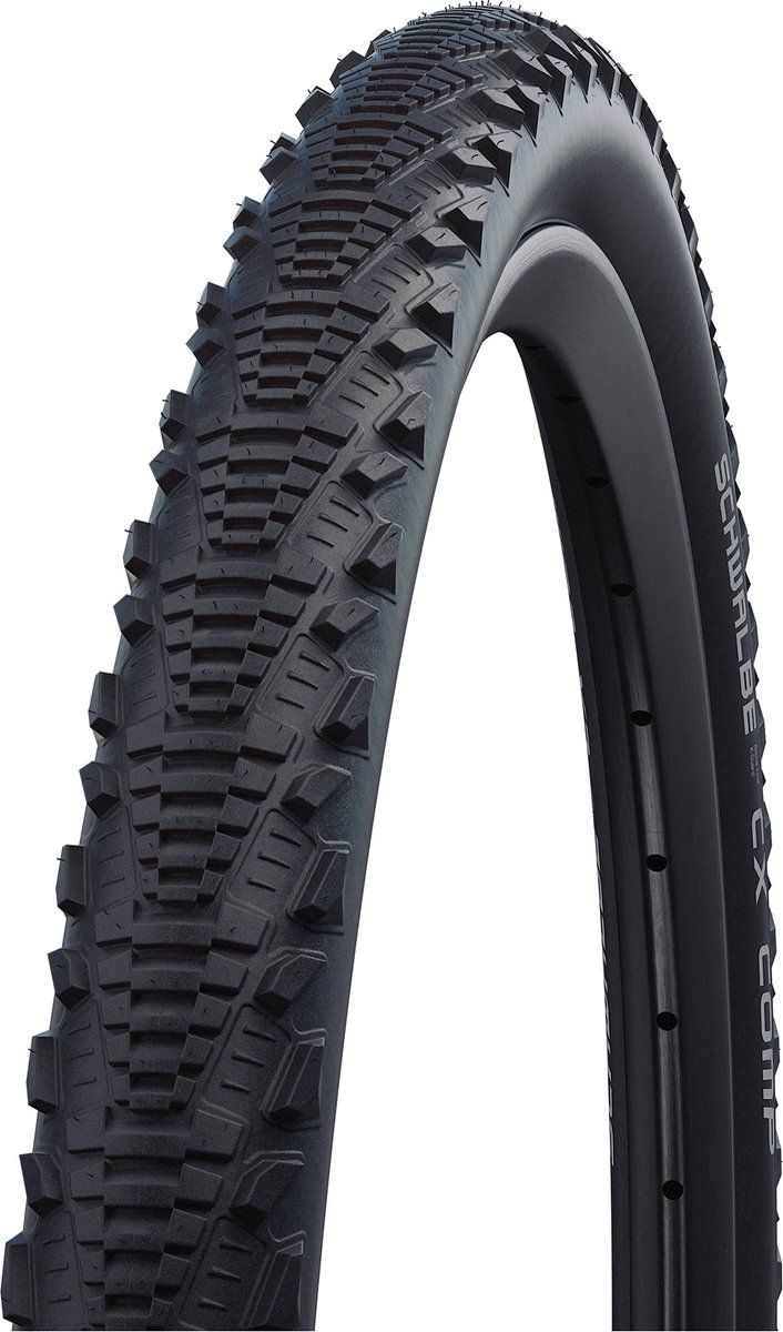 Schwalbe Cx Comp - Buitenband 28 X 1.35 (35-622) - Semi-slickprofiel - Zwart