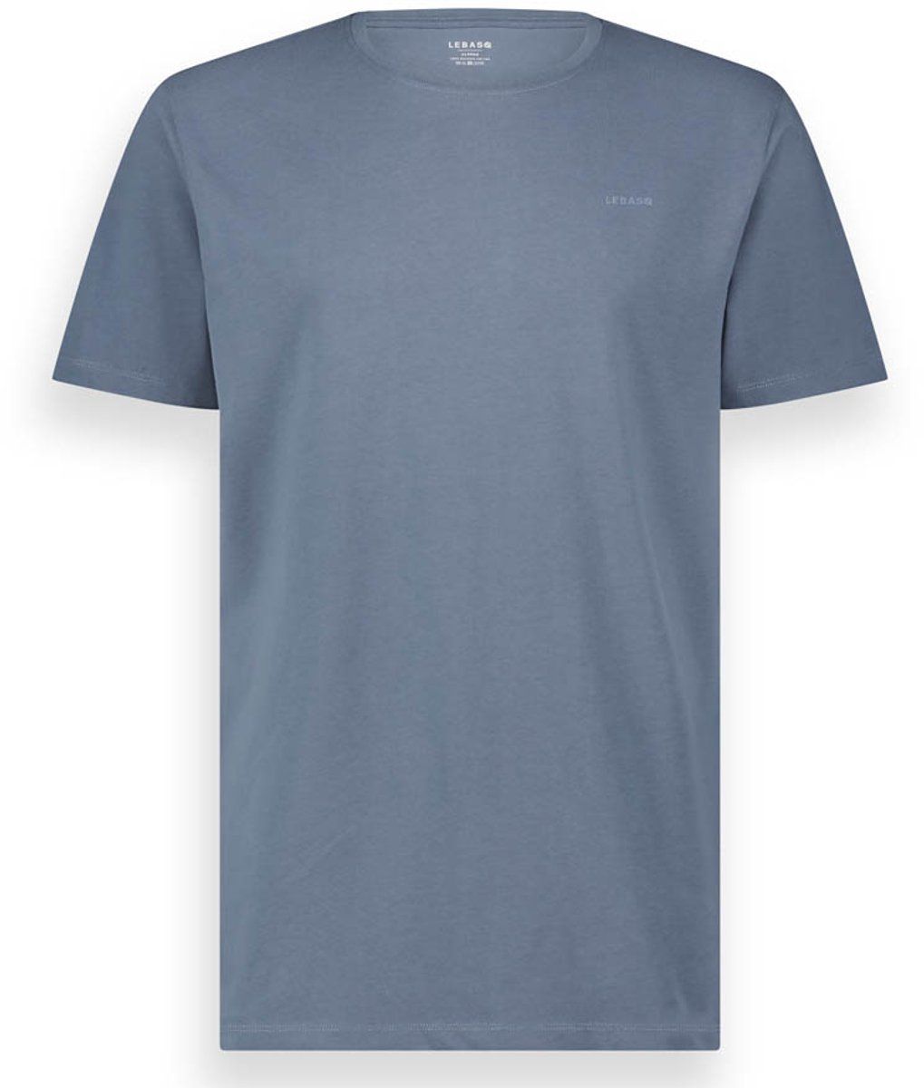 Lebasq The Baker - T-shirt - Korte Mouw - Grijs - L - Biologisch Katoen - 3D Print