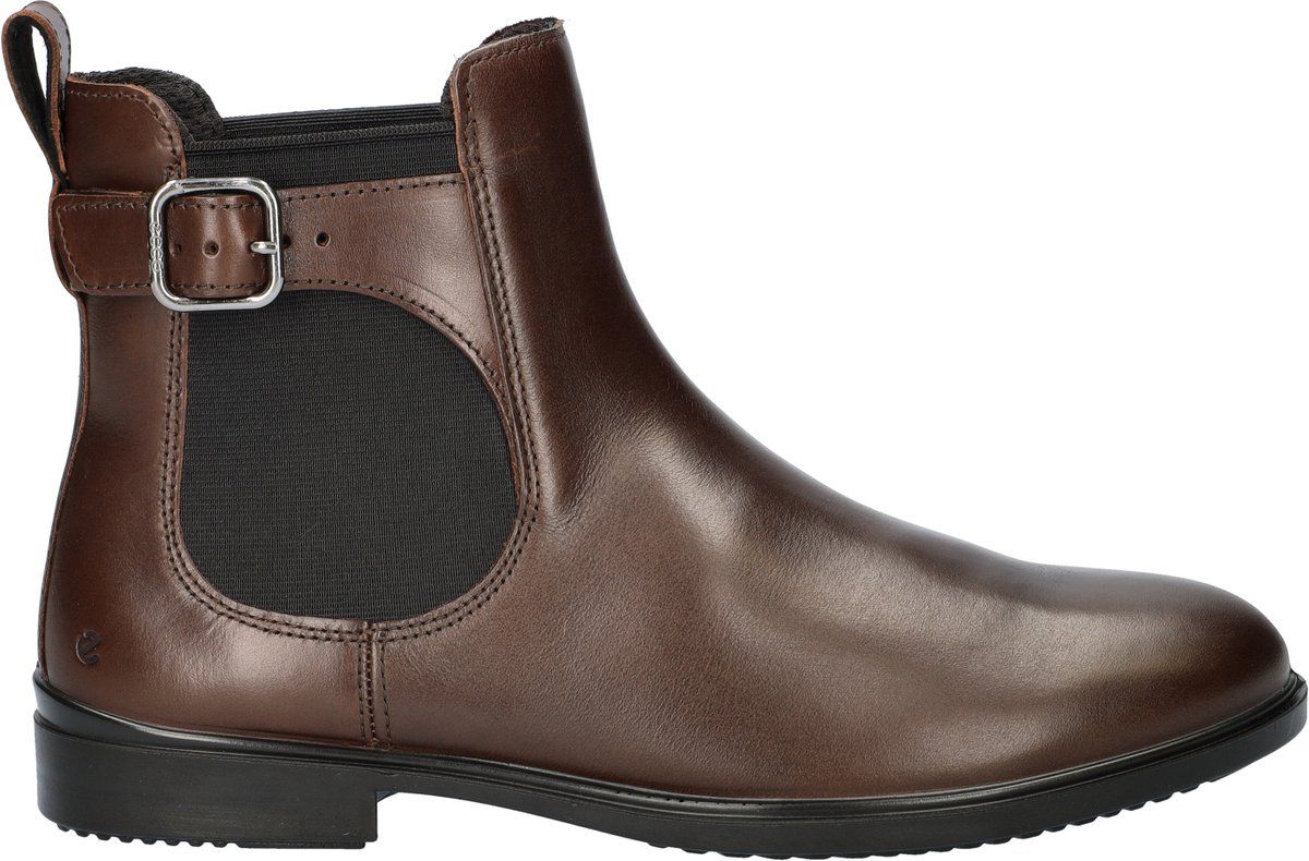 Ecco Dress Classic 15 - Dames Chelseaboot - ComfortFibre Technologie - Bruin - Maat 39
