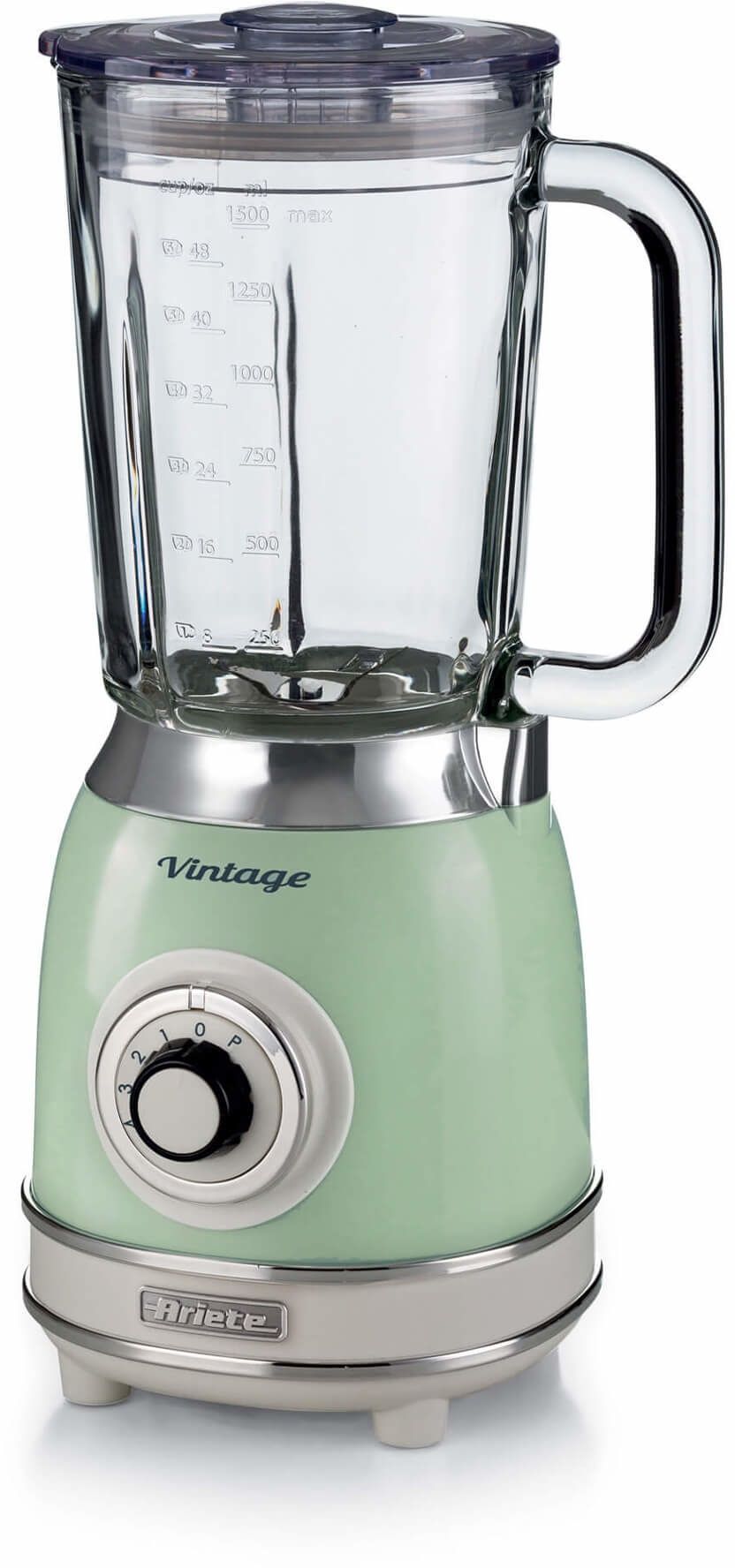 Ariete 0583/04 - Vintage Blender - 1000W 1.5L 4 snelheden - Groen